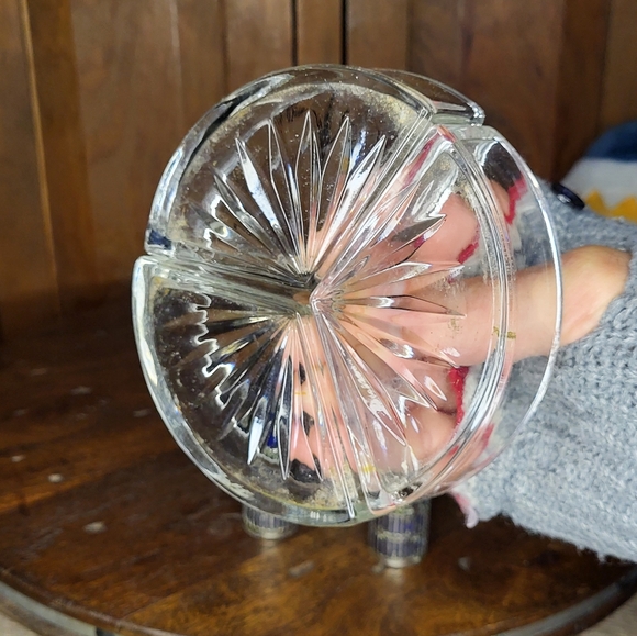 Elegant Silver and Blue Condiment Set - Picture 9 of 16